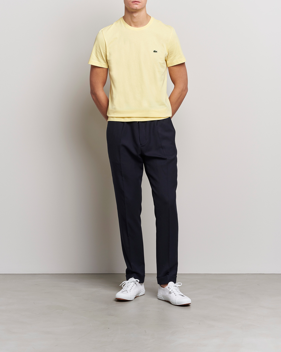 Herren | T-Shirts | Lacoste | Crew Neck Tee Yellow