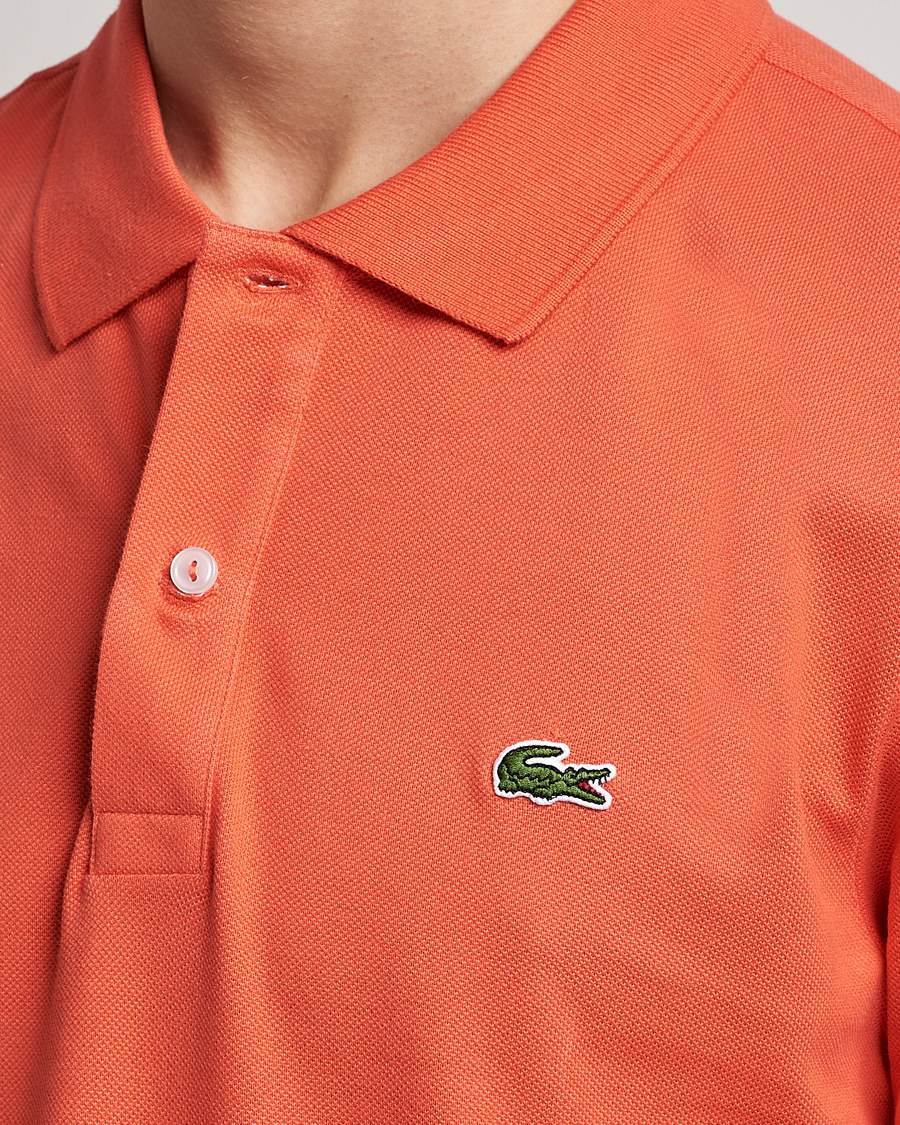Lacoste polo hotsell orange