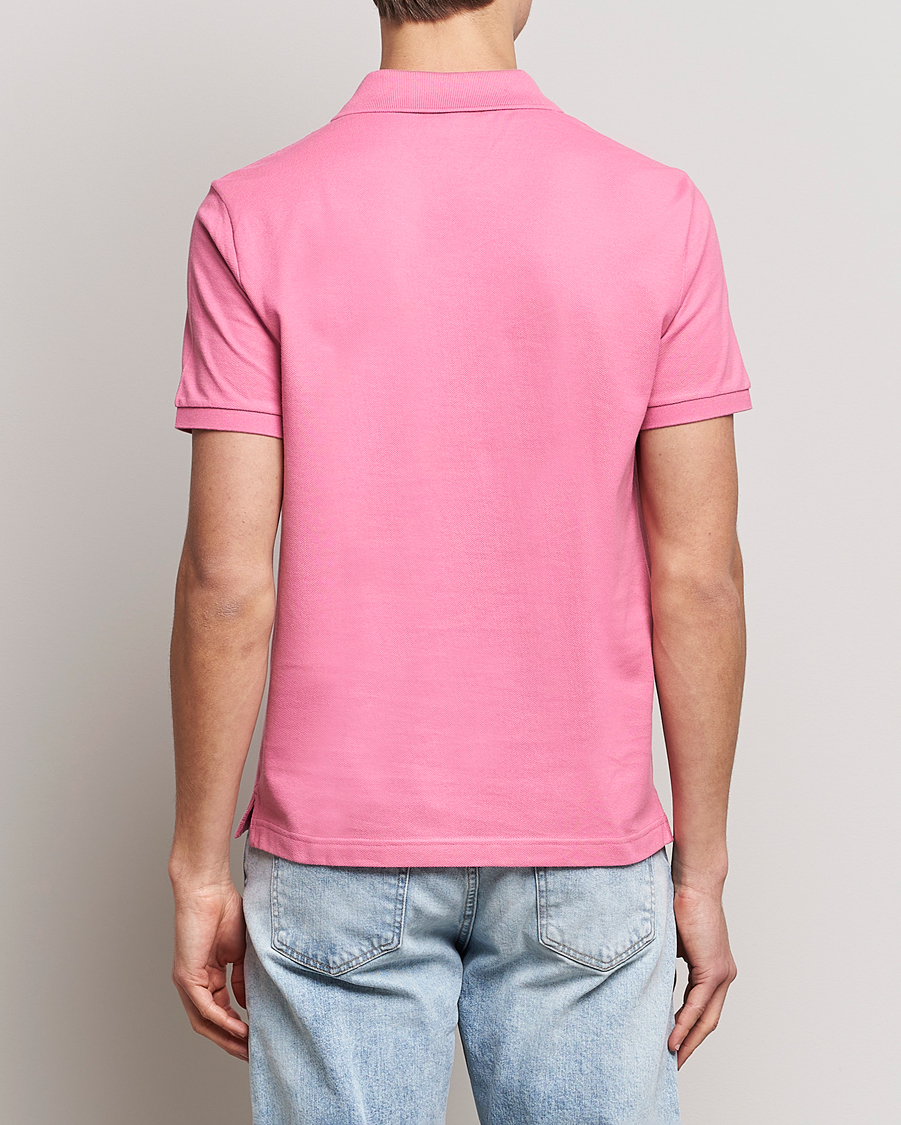 Lacoste Slim Fit Polo Piké Reseda Pink bei Care of Carl