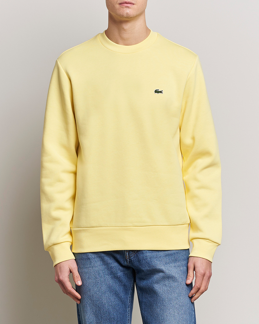 Herren | Lacoste | Lacoste | Crew Neck Sweatshirt Yellow