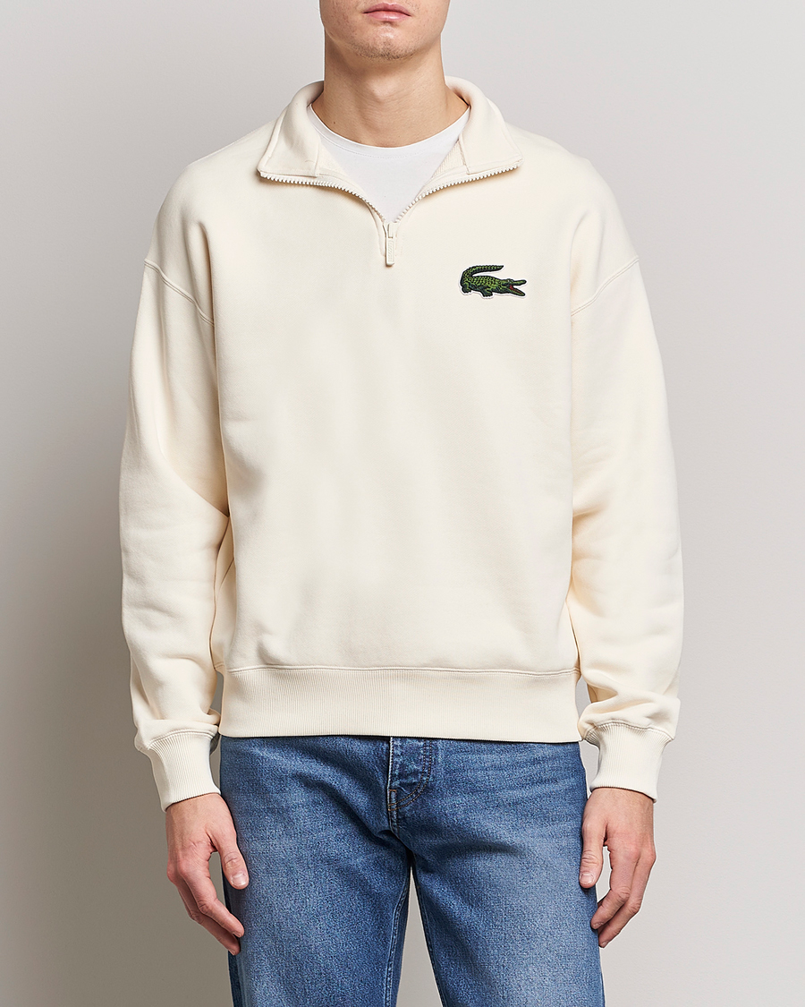 Herren |  | Lacoste | Organic Cotton Half Zip Sweater Lapland