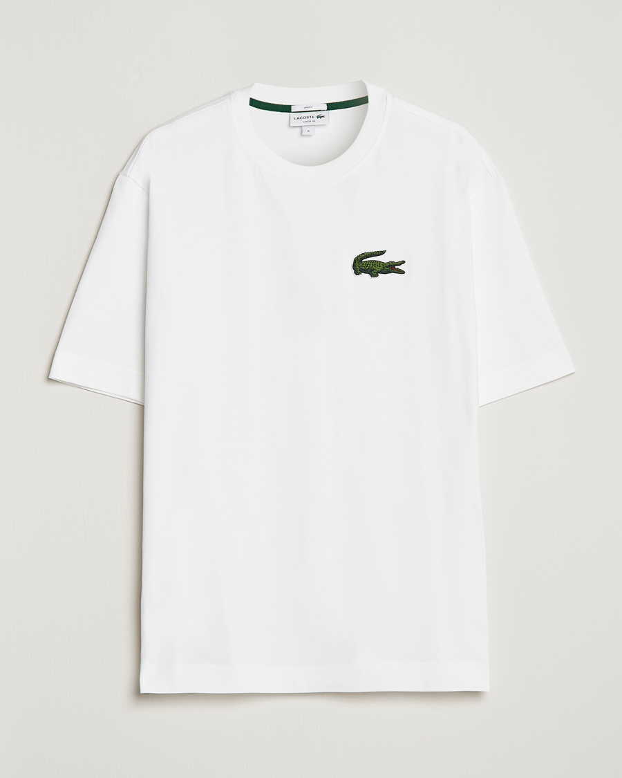 Herren | T-Shirts | Lacoste | Loose Fit T-Shirt White