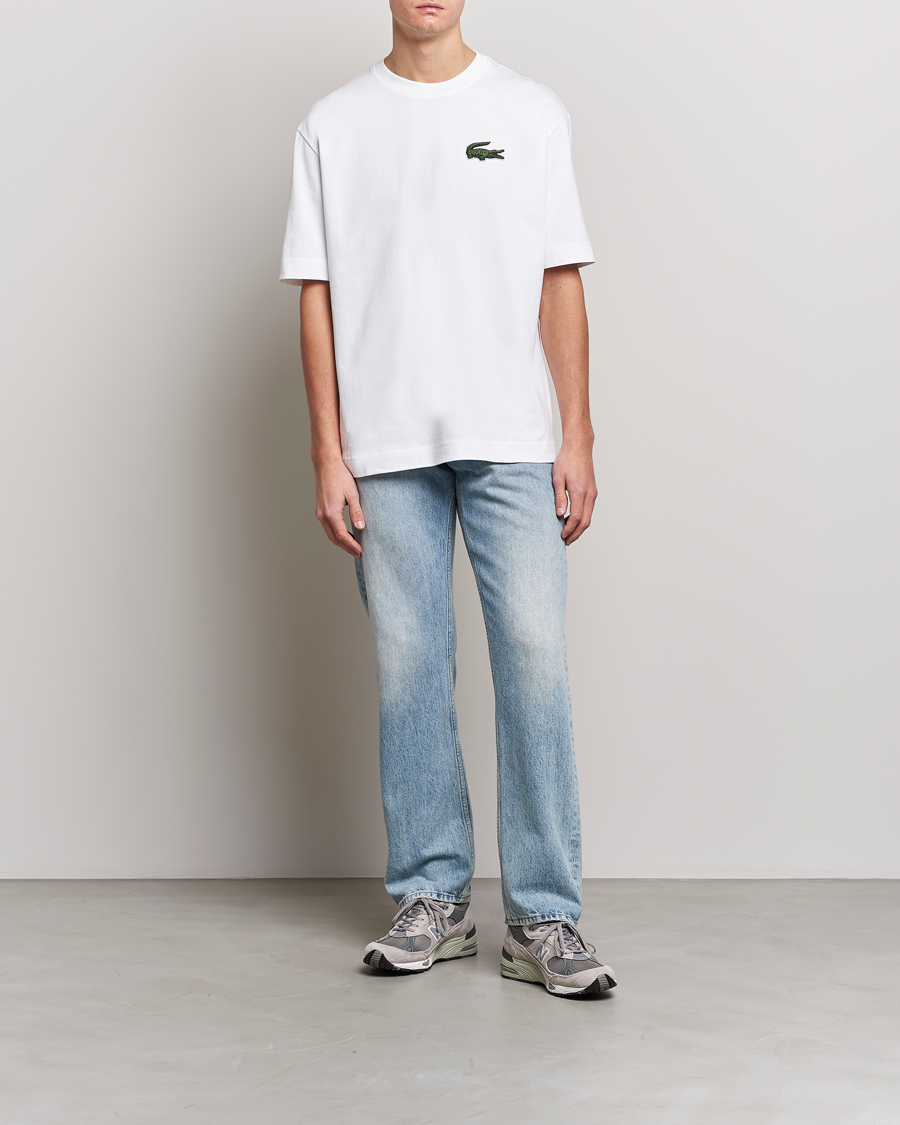 Herren | T-Shirts | Lacoste | Loose Fit T-Shirt White