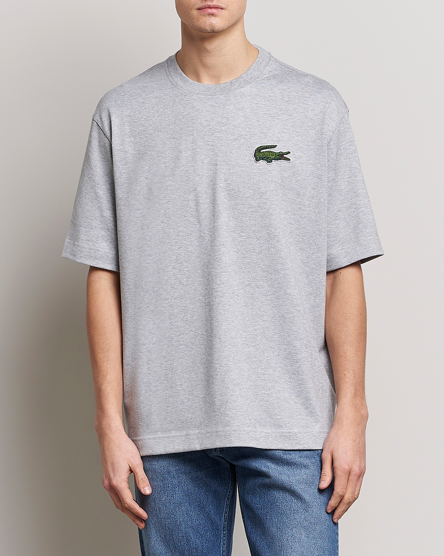 Herren |  | Lacoste | Loose Fit T-Shirt Silver Chine