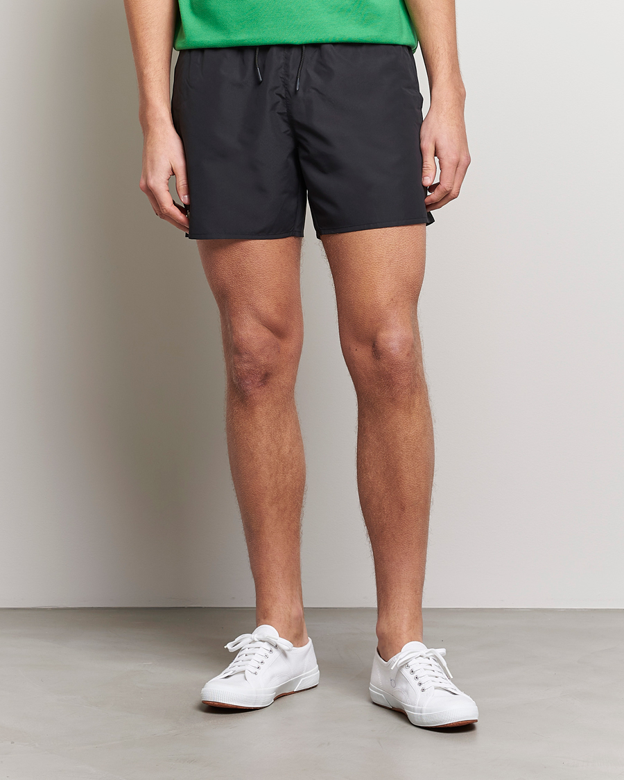 Herren | Badeshorts mit Schnürung | Lacoste | Bathingtrunks Black