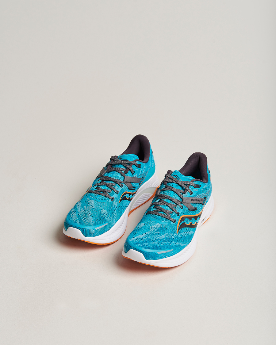 Herren | Saucony Guide 16 Running Sneakers Agave/Marigold | Saucony | Guide 16 Running Sneakers Agave/Marigold