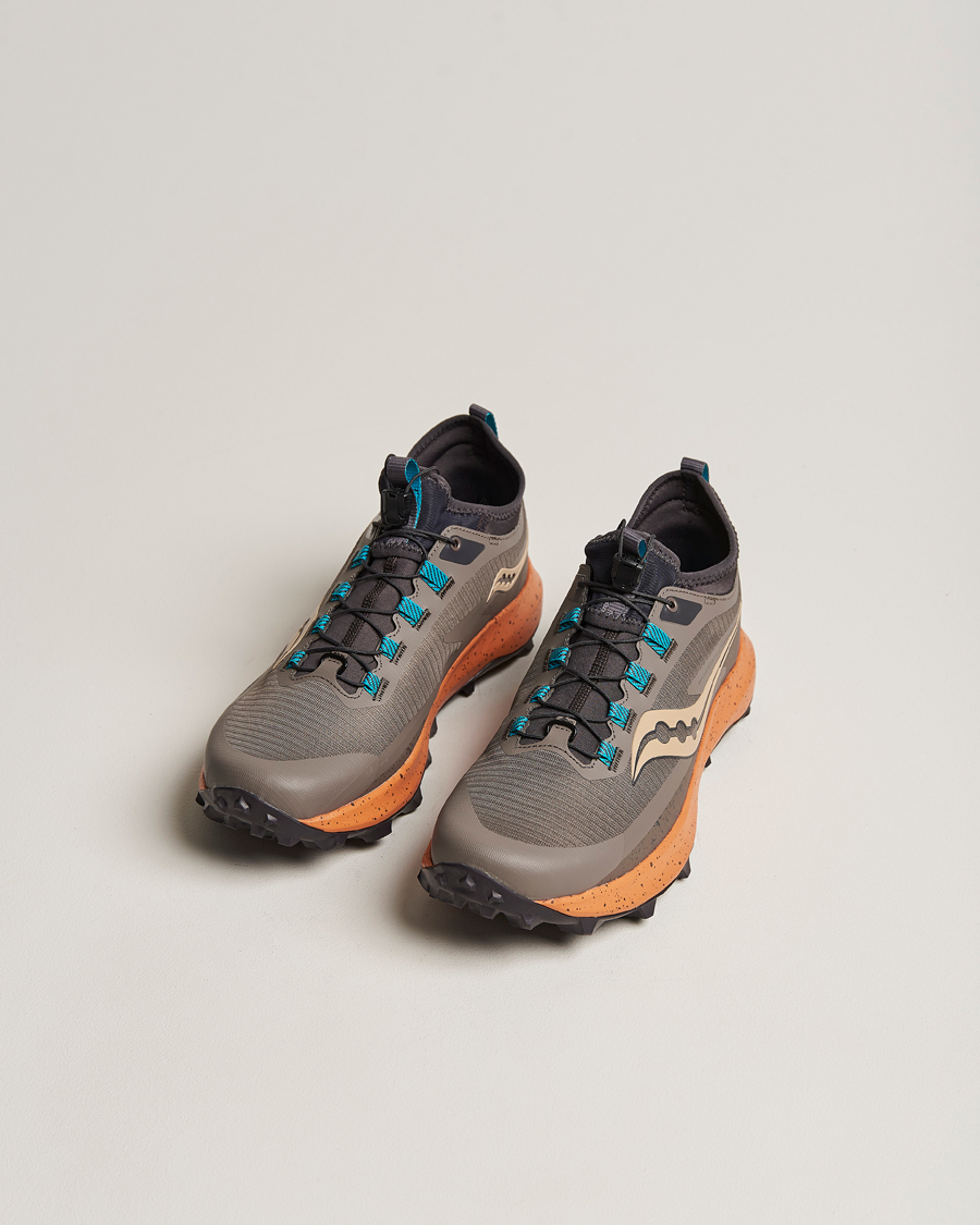 Herren | Saucony Peregrine 13 ST Trail Sneaker Umber/Basalt | Saucony | Peregrine 13 ST Trail Sneaker Umber/Basalt