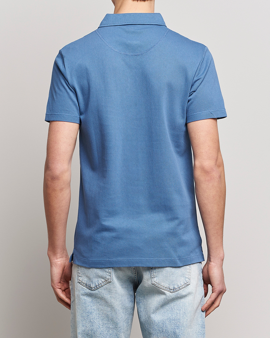 Herren | Poloshirts | Sunspel | Riviera Polo Shirt Blue Stone