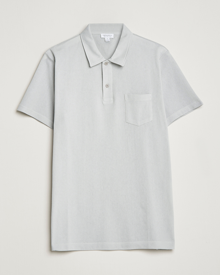 Herren | Poloshirts | Sunspel | Riviera Polo Shirt Laurel