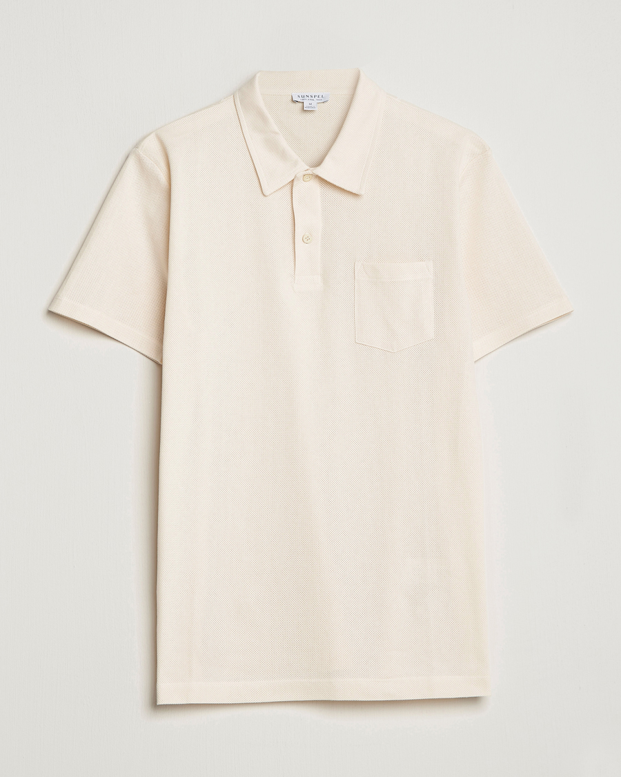 Herren | Poloshirts | Sunspel | Riviera Polo Shirt Undyed