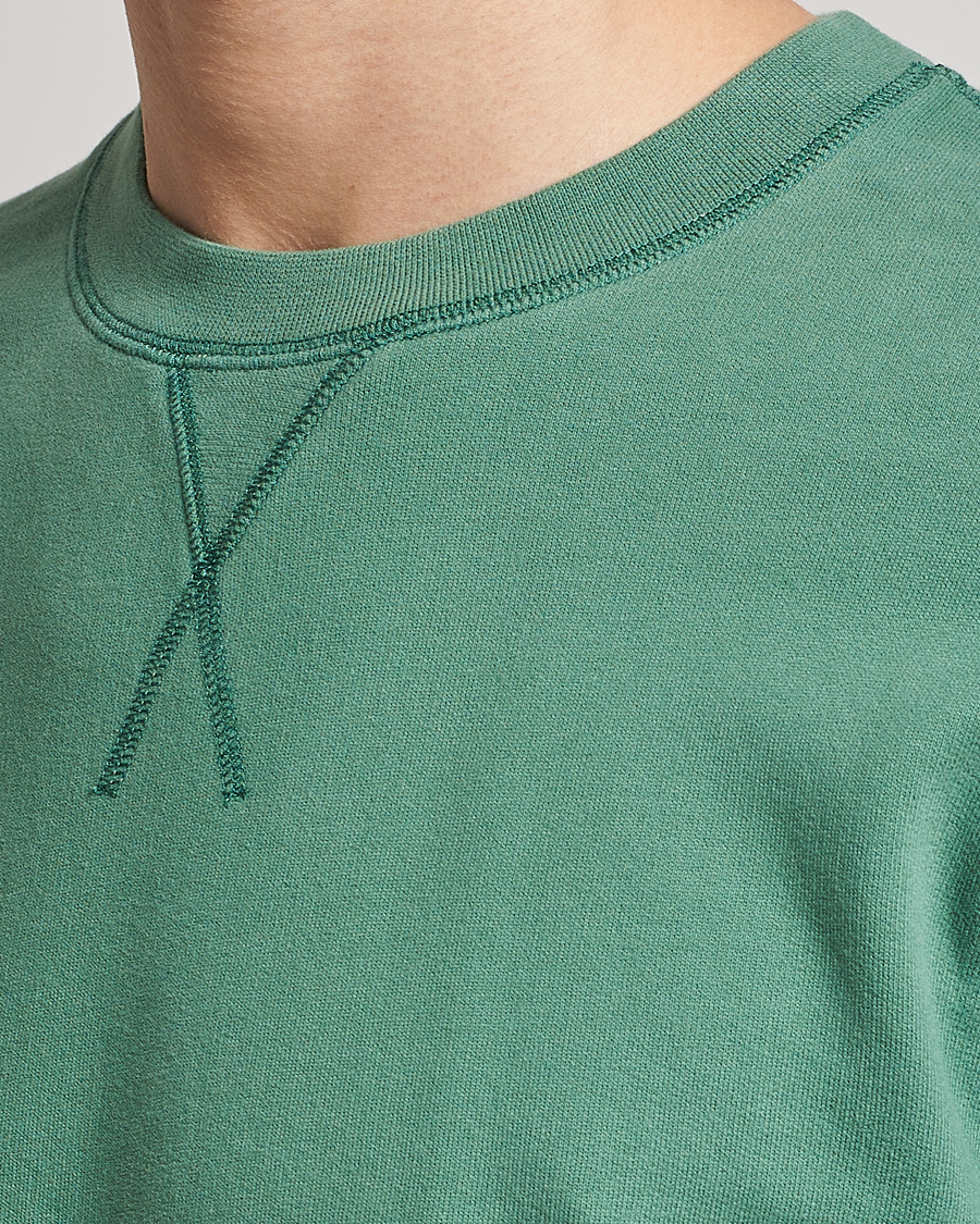Herren | Pullover | Sunspel | Loopback Sweatshirt Thyme