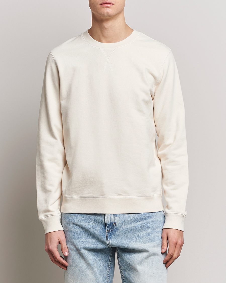 Herren |  | Sunspel | Loopback Sweatshirt Undyed