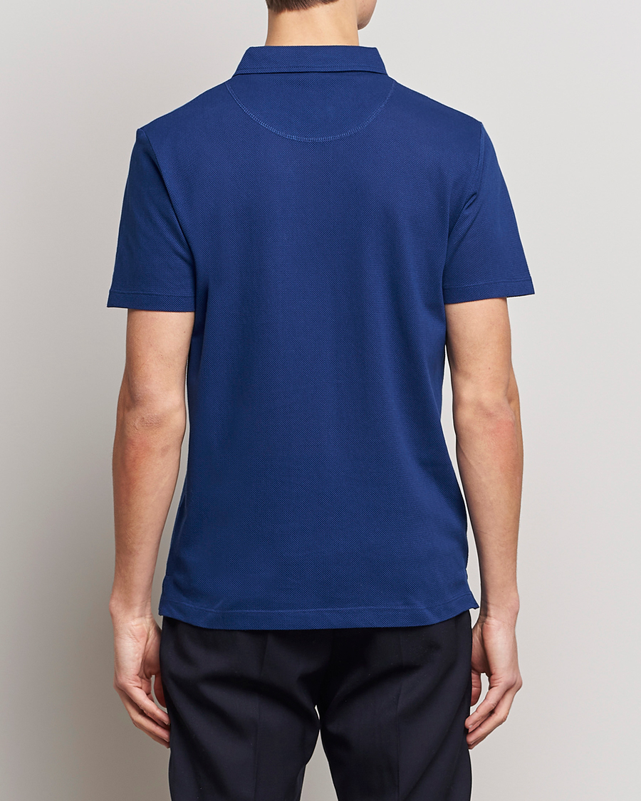 Herren | Poloshirts | Sunspel | Riviera Polo Shirt Space Blue