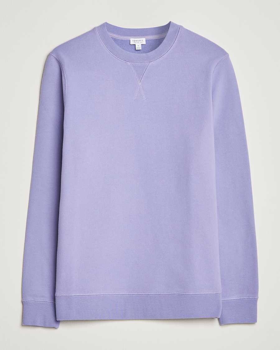 Herren | Pullover | Sunspel | Loopback Sweatshirt Heather