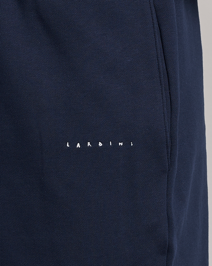 Herren | Shorts | Lardini | Cotton Embroidery Shorts Navy