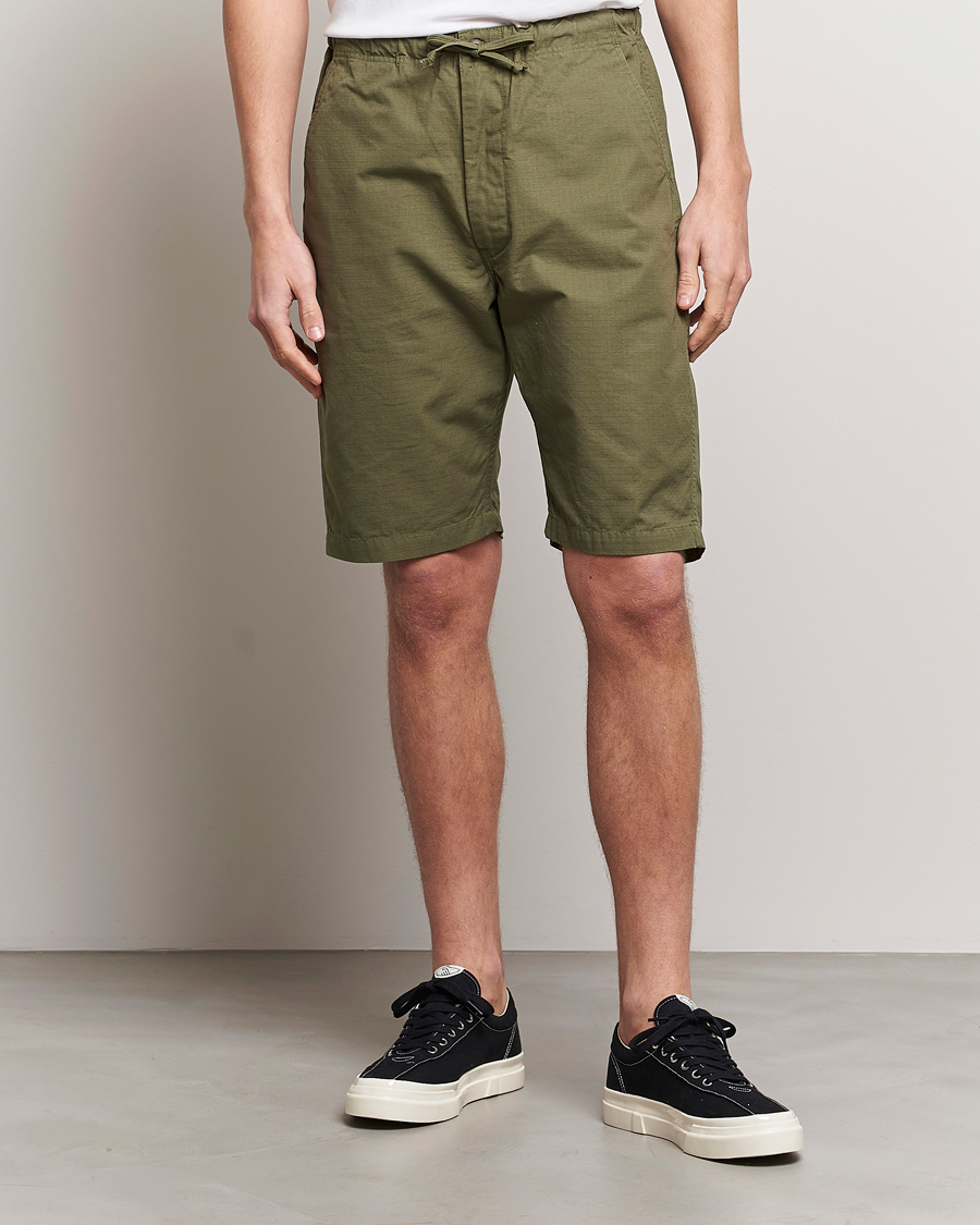 Herren | Shorts | orSlow | New Yorker Shorts Army Green