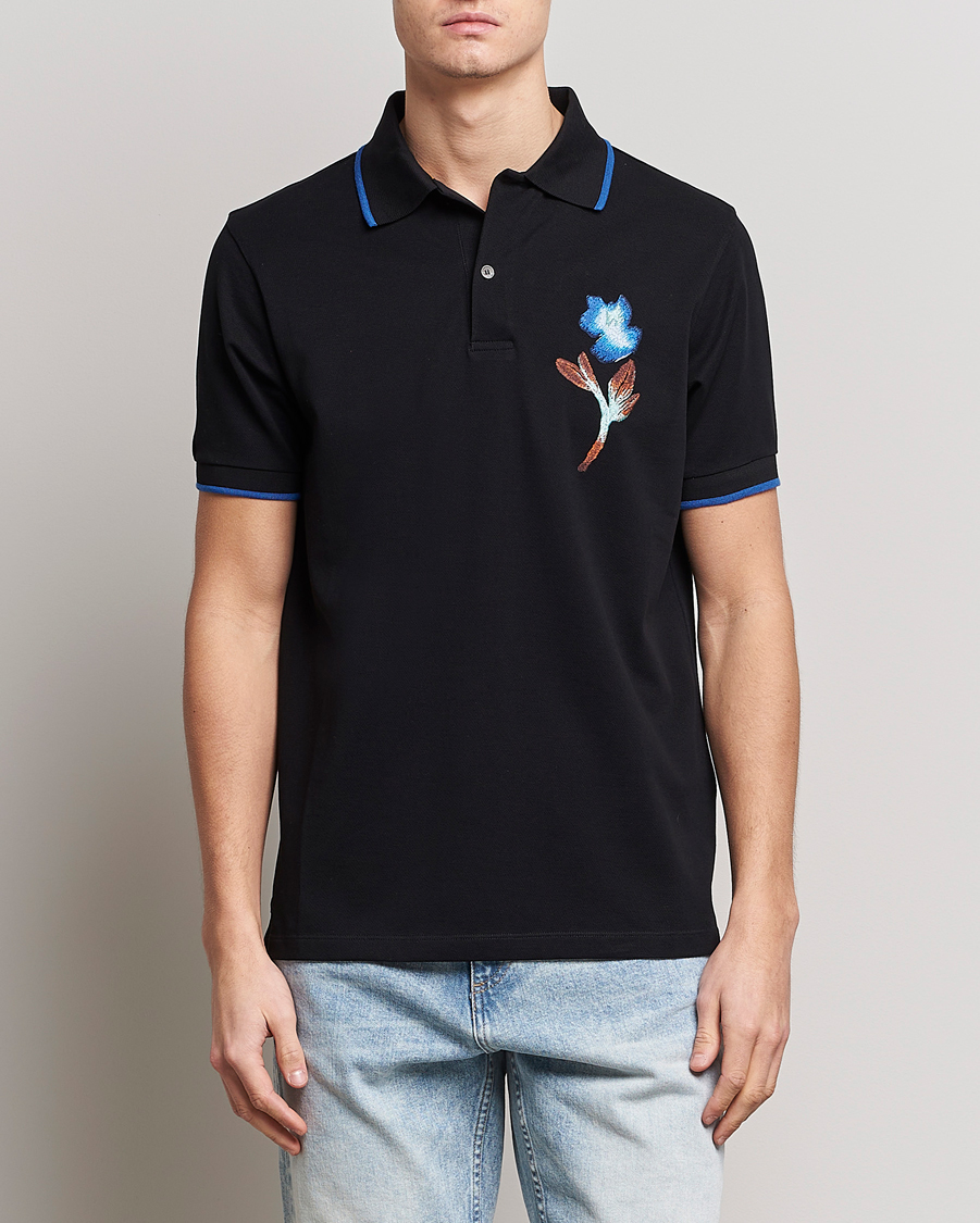 Herren |  | Paul Smith | Floral Polo Black