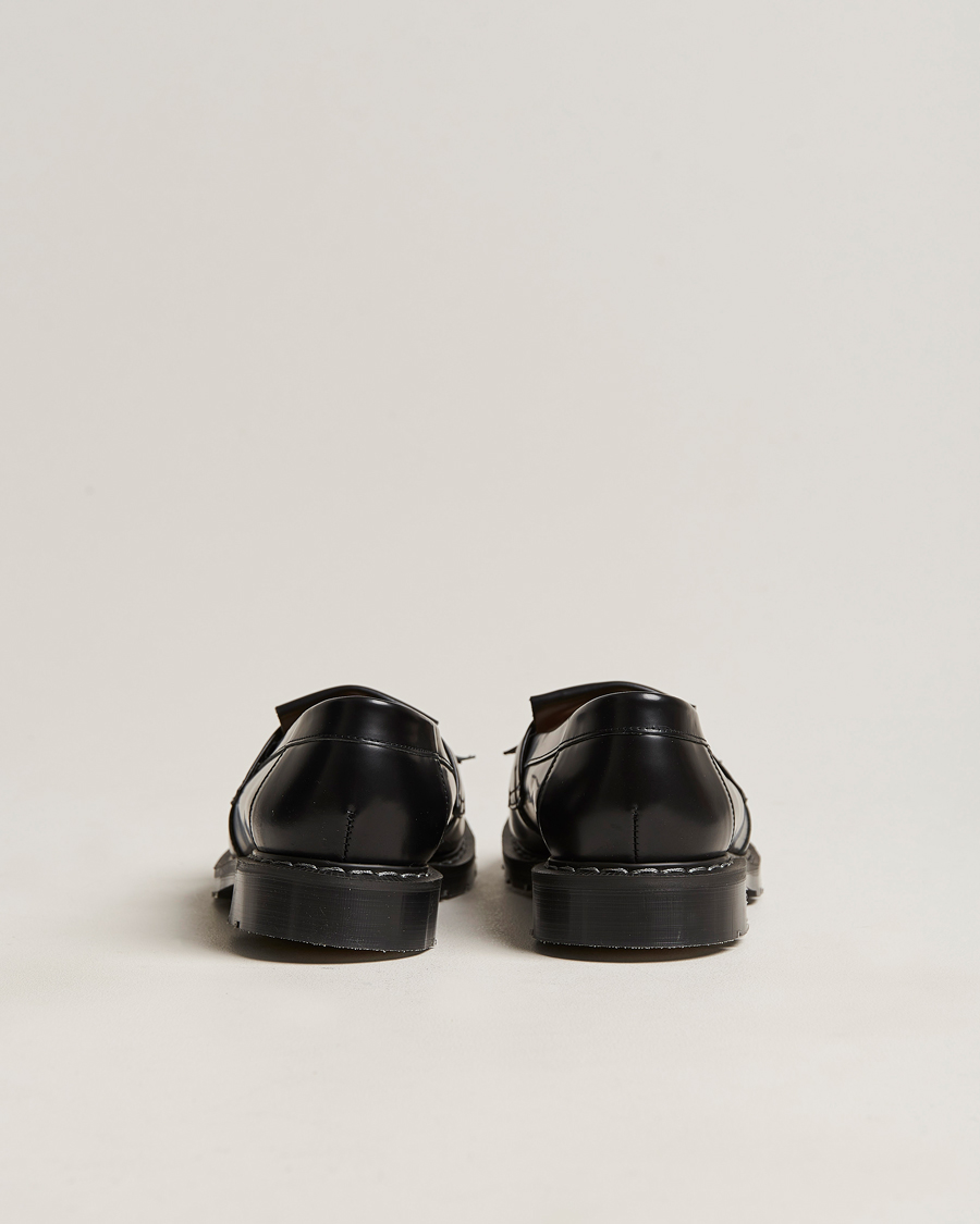 Herren | Solovair Tassel Loafer Black Shine | Solovair | Tassel Loafer Black Shine