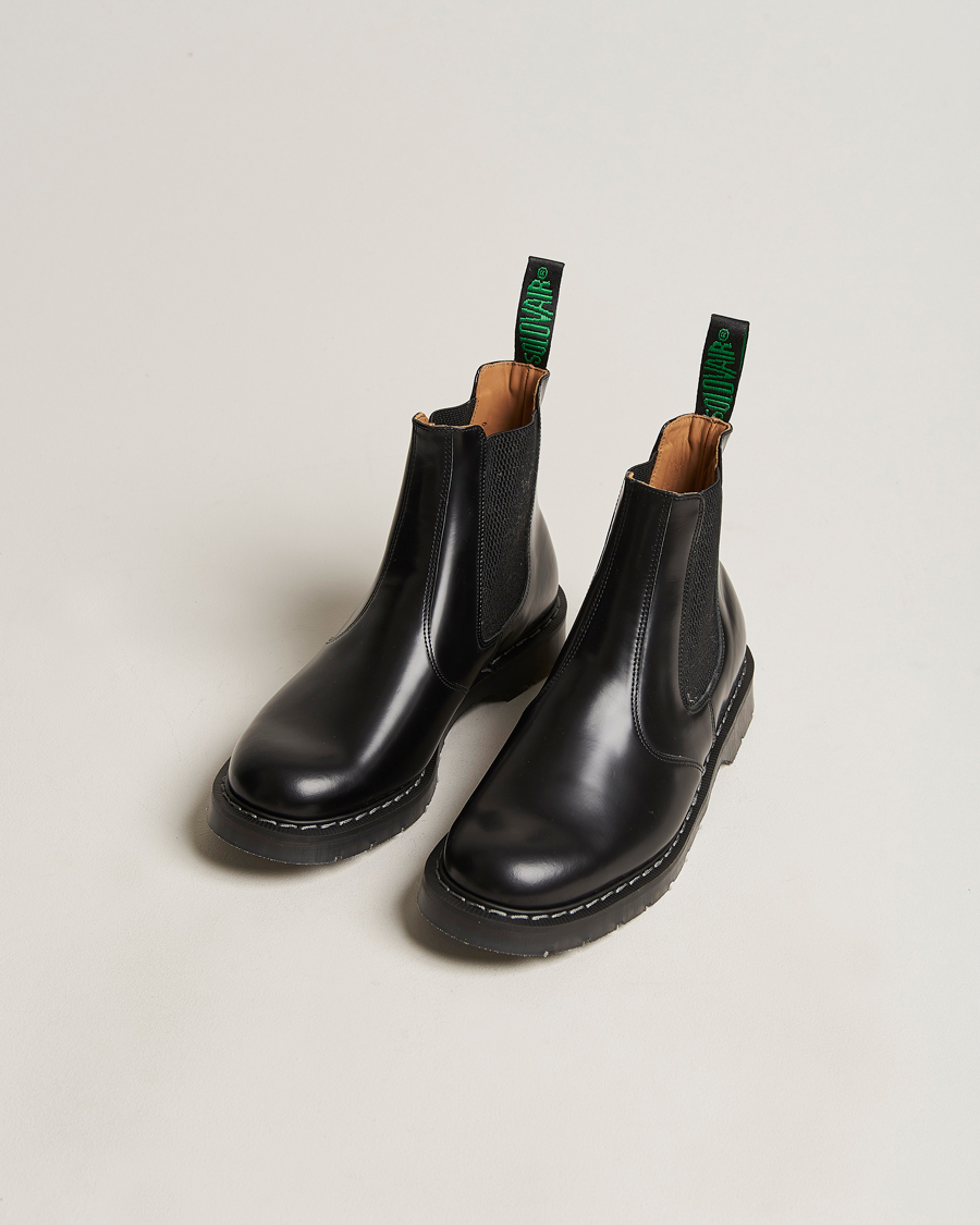 Herren | Chelsea-Boots | Solovair | Dealer Boot Black Shine