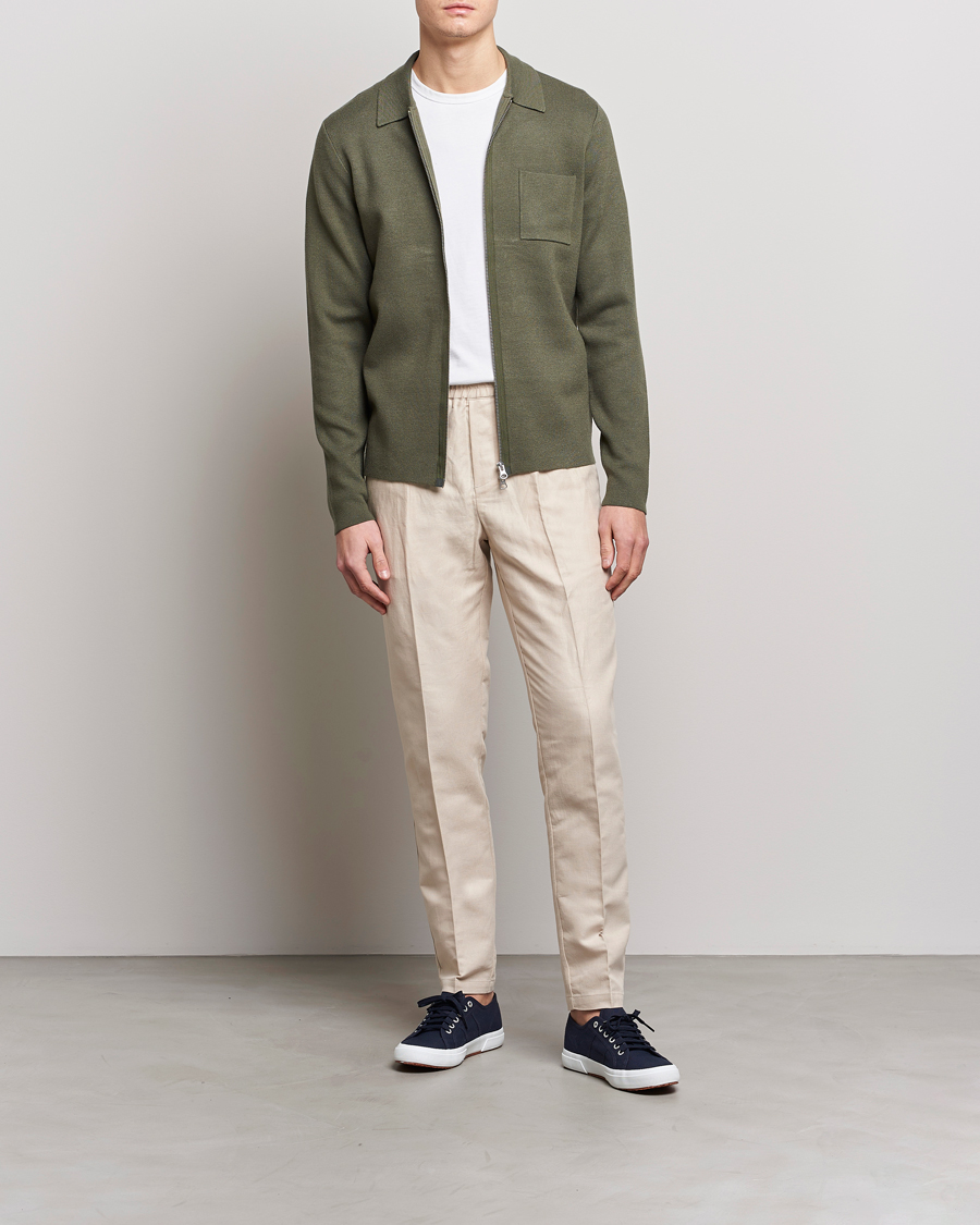 Herren | Pullover | Samsøe Samsøe | Samsøe & Samsøe Guna Full Zip Beetle