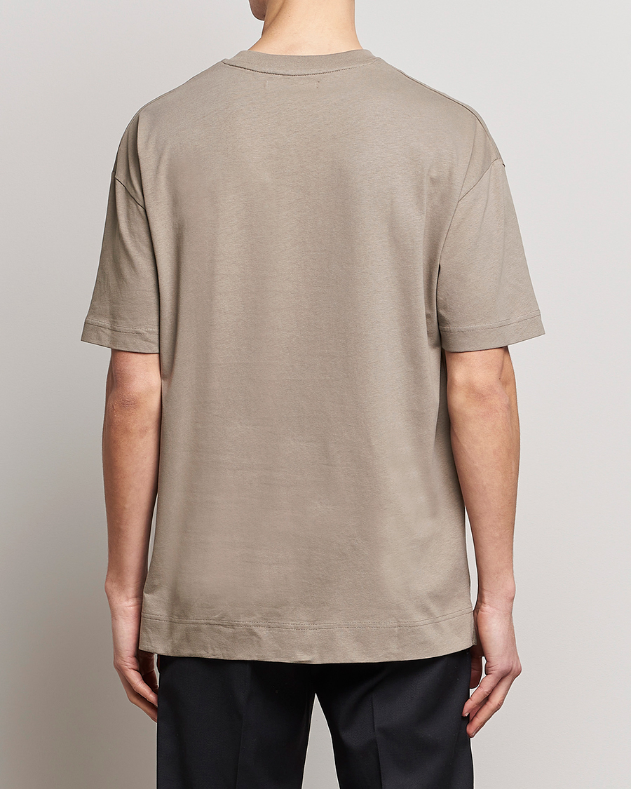 Herren | T-Shirts | Samsøe Samsøe | Samsøe & Samsøe Joel Organic Cotton T-Shirt Brindle