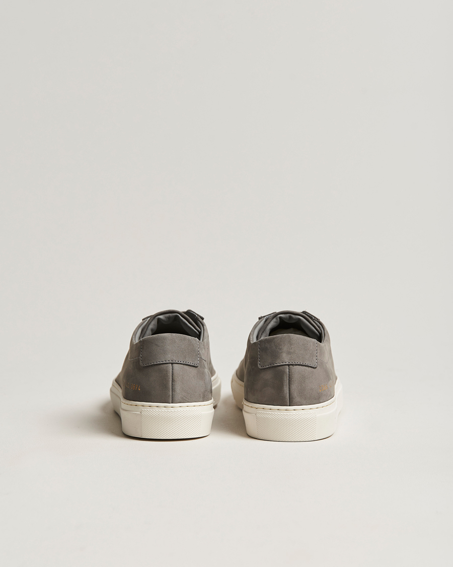 Herren | Common Projects Original Achilles Nubuck Sneaker Warm Grey | Common Projects | Original Achilles Nubuck Sneaker Warm Grey