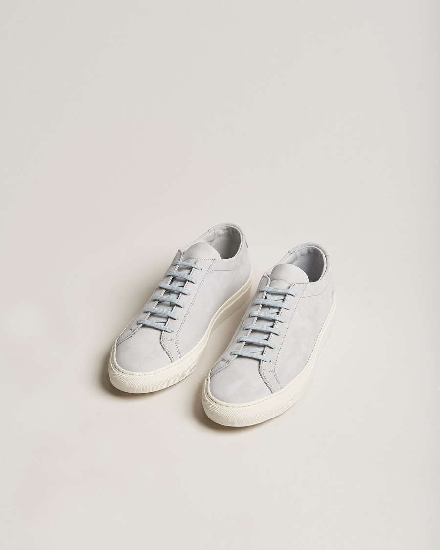 Herren | Common Projects | Common Projects | Original Achilles Nubuck Sneaker Grey