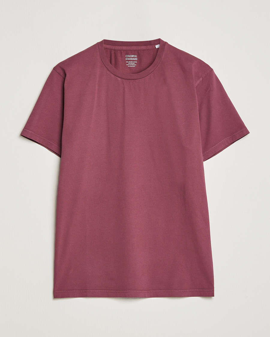 Herren | T-Shirts | Colorful Standard | Classic Organic T-Shirt Dusty Plum