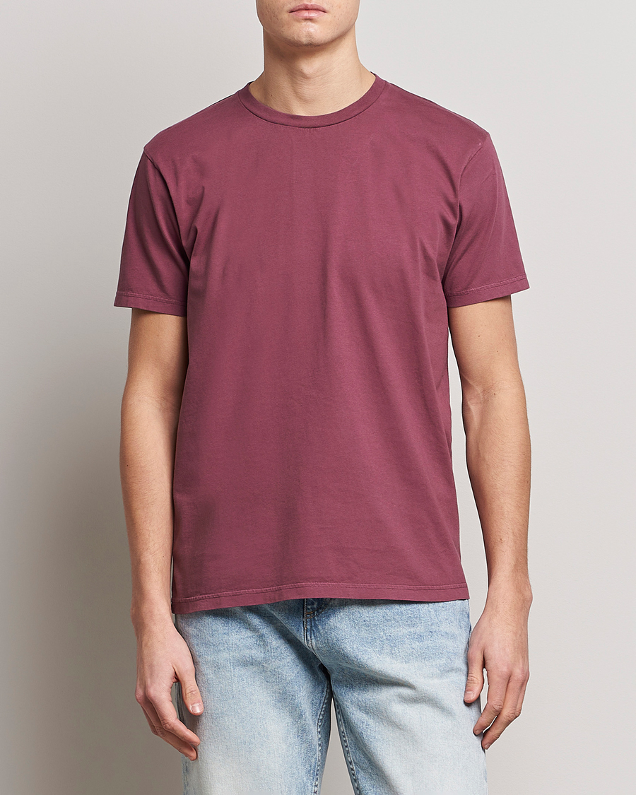 Herren | T-Shirts | Colorful Standard | Classic Organic T-Shirt Dusty Plum