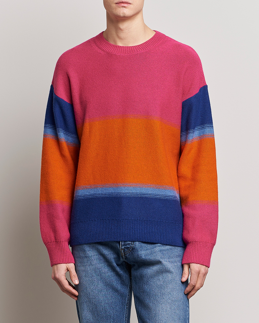 Herren |  | GANT | Degraded Striped Knitted Sweater Multi