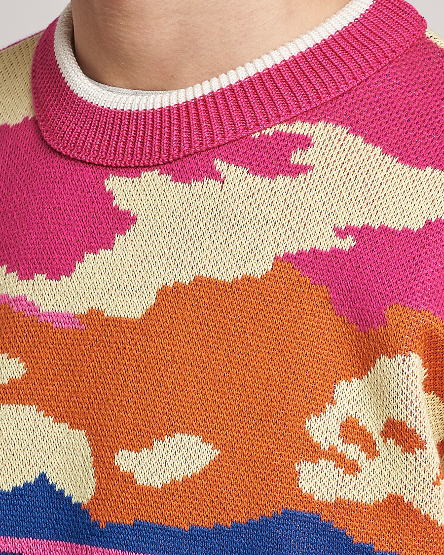 Herren | Pullover | GANT | Landscape Printed Knitted Crew Neck Multi