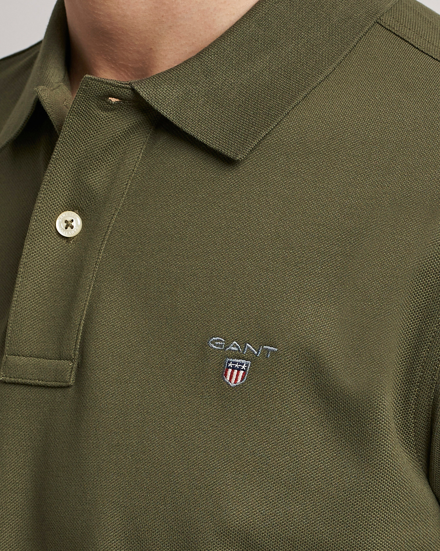 Herren | Poloshirts | GANT | The Original Polo Racing Green