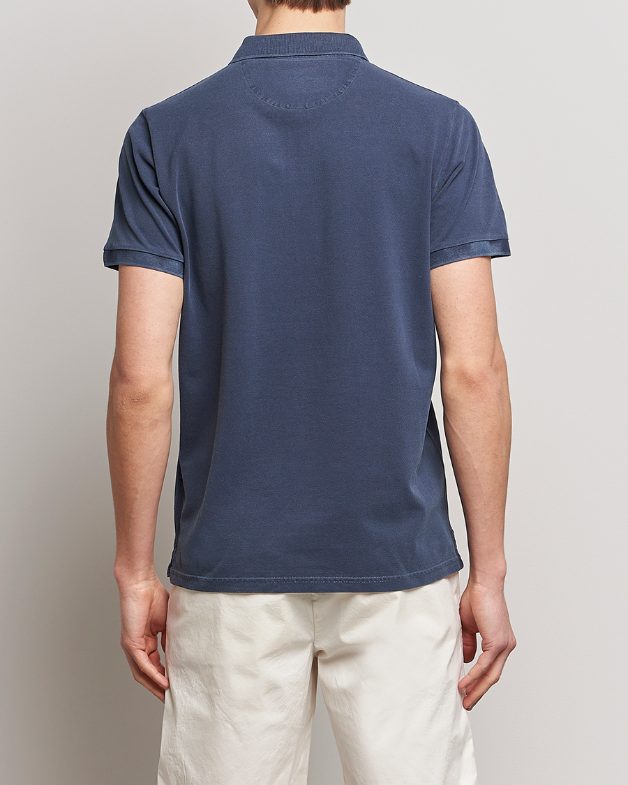 Herren | Poloshirts | GANT | Sunbleached Polo Evening Blue