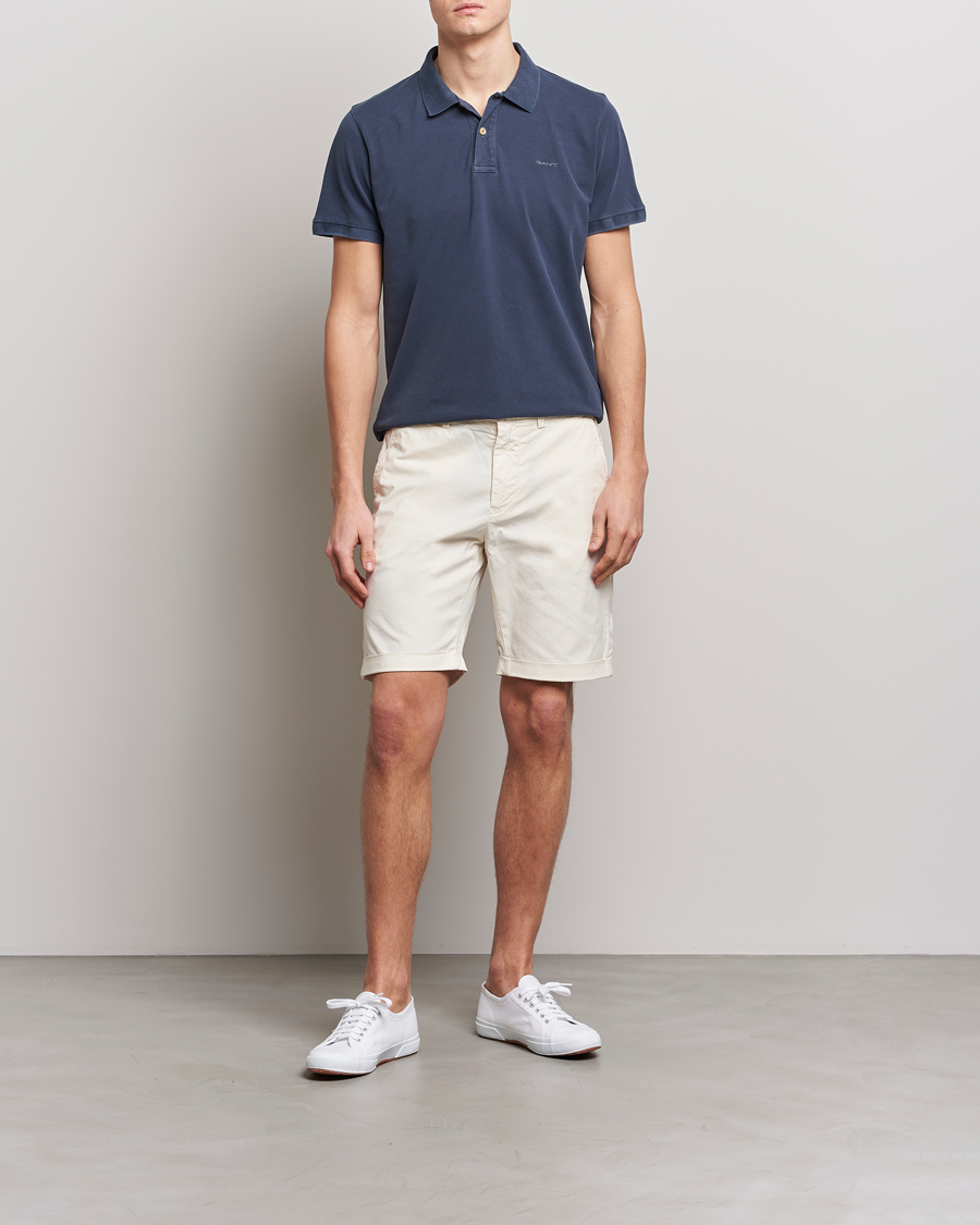 Herren | Shorts | GANT | Regular Sunbleached Shorts Cream