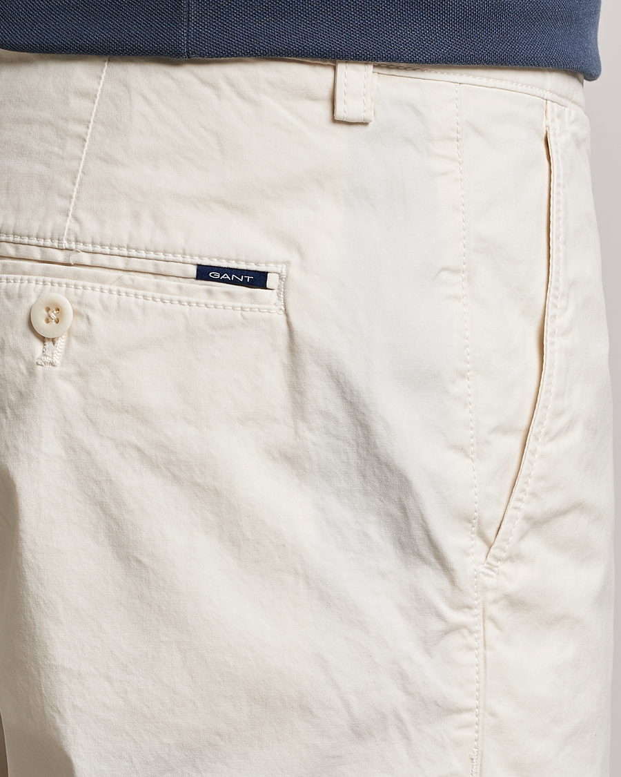 Herren | Shorts | GANT | Regular Sunbleached Shorts Cream
