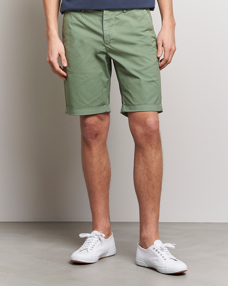 Herren | Shorts | GANT | Regular Sunbleached Shorts Calamata Green