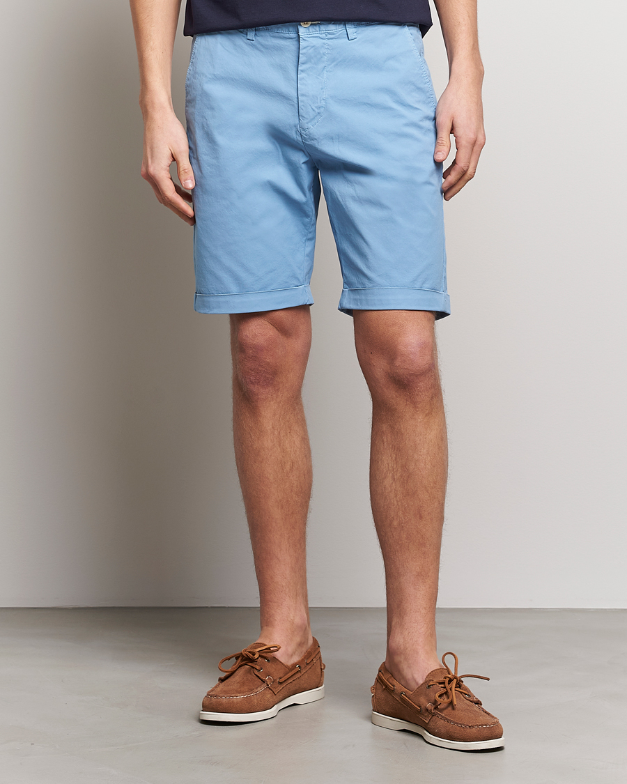 Herren | GANT | GANT | Regular Sunbleached Shorts Gentle Blue