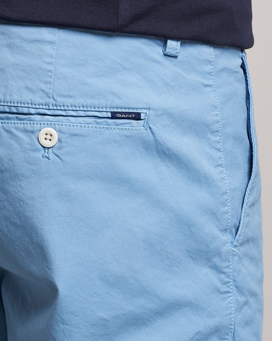 Herren | Shorts | GANT | Regular Sunbleached Shorts Gentle Blue