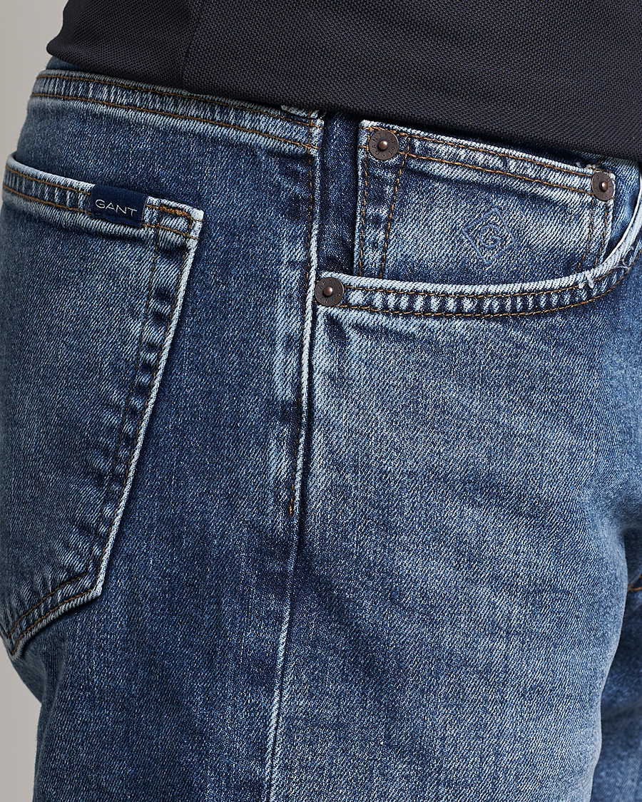 Herren | Shorts | GANT | Arley Denim Shorts Medium Blue
