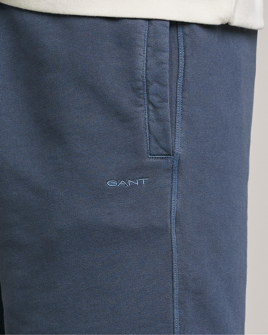 Herren | Shorts | GANT | Sunbleached Sweatshorts Evening Blue