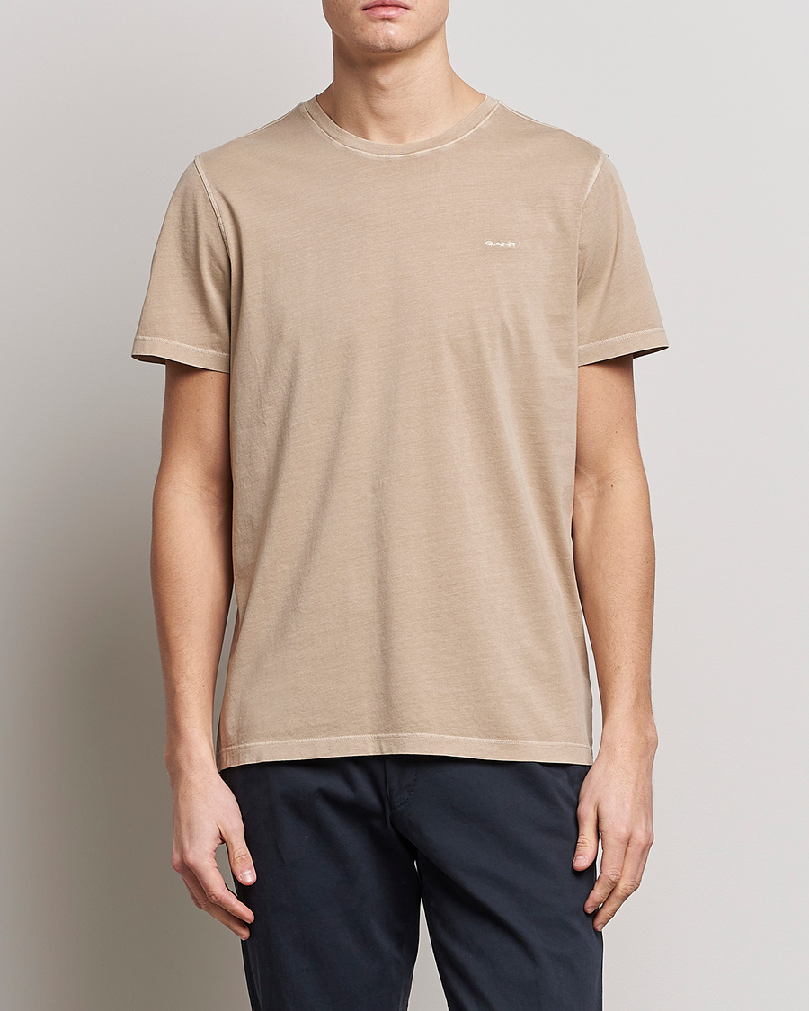 Herren |  | GANT | Sunbleached T-Shirt Concrete Beige