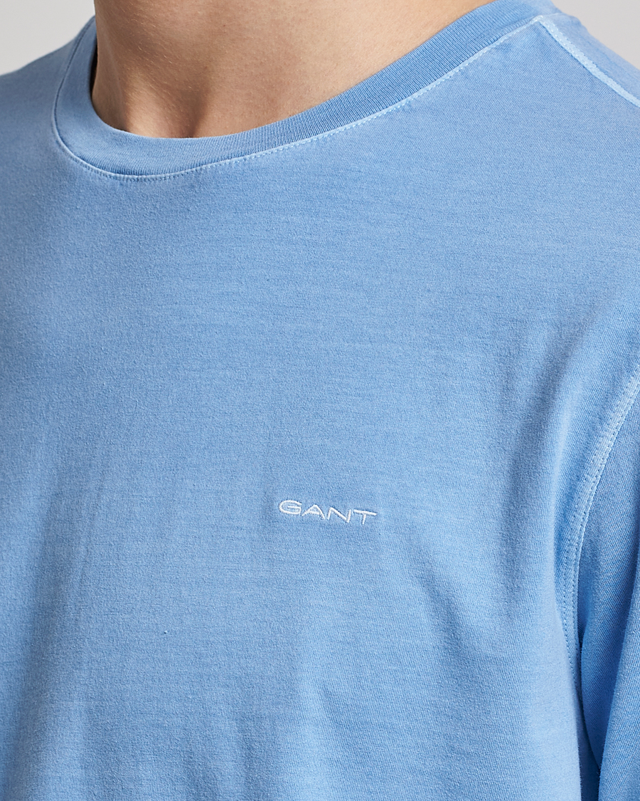 Herren | T-Shirts | GANT | Sunbleached T-Shirt Gentle Blue