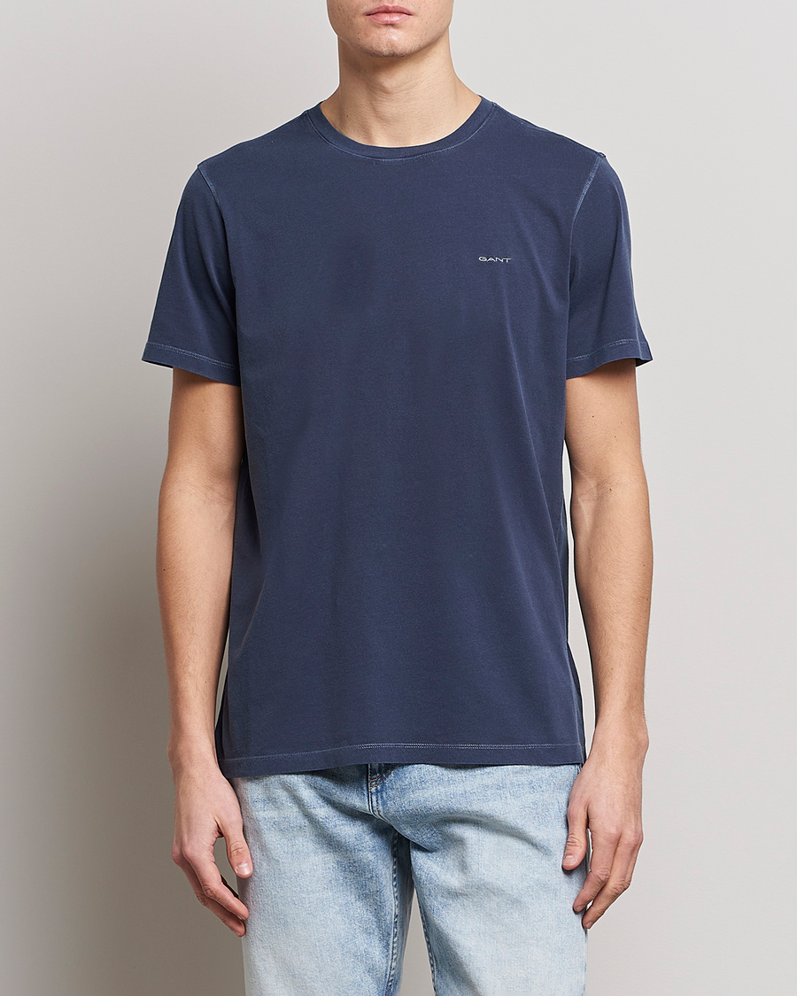 Herren |  | GANT | Sunbleached T-Shirt Evening Blue