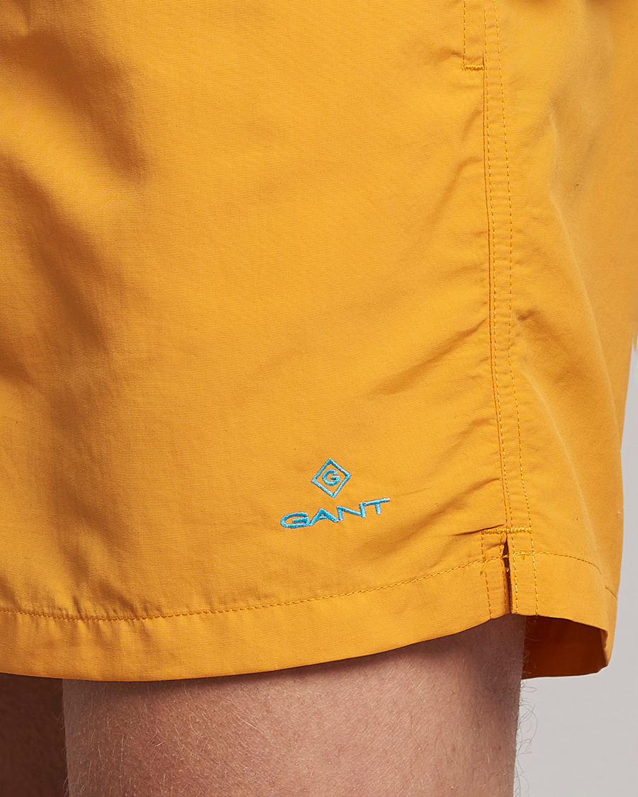 Herren | Badehosen | GANT | Basic Swimshorts Dalia Orange