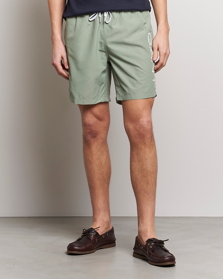 Herren |  | GANT | Lightweight Logo Swimshorts Calamata Green