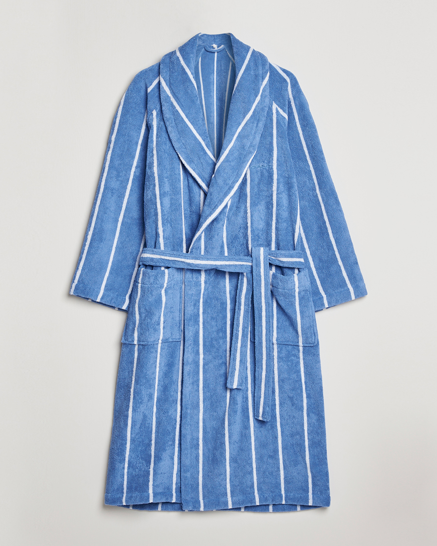 Herren | Schlafanzüge & Bademäntel | GANT | Striped Robe Blue Bell