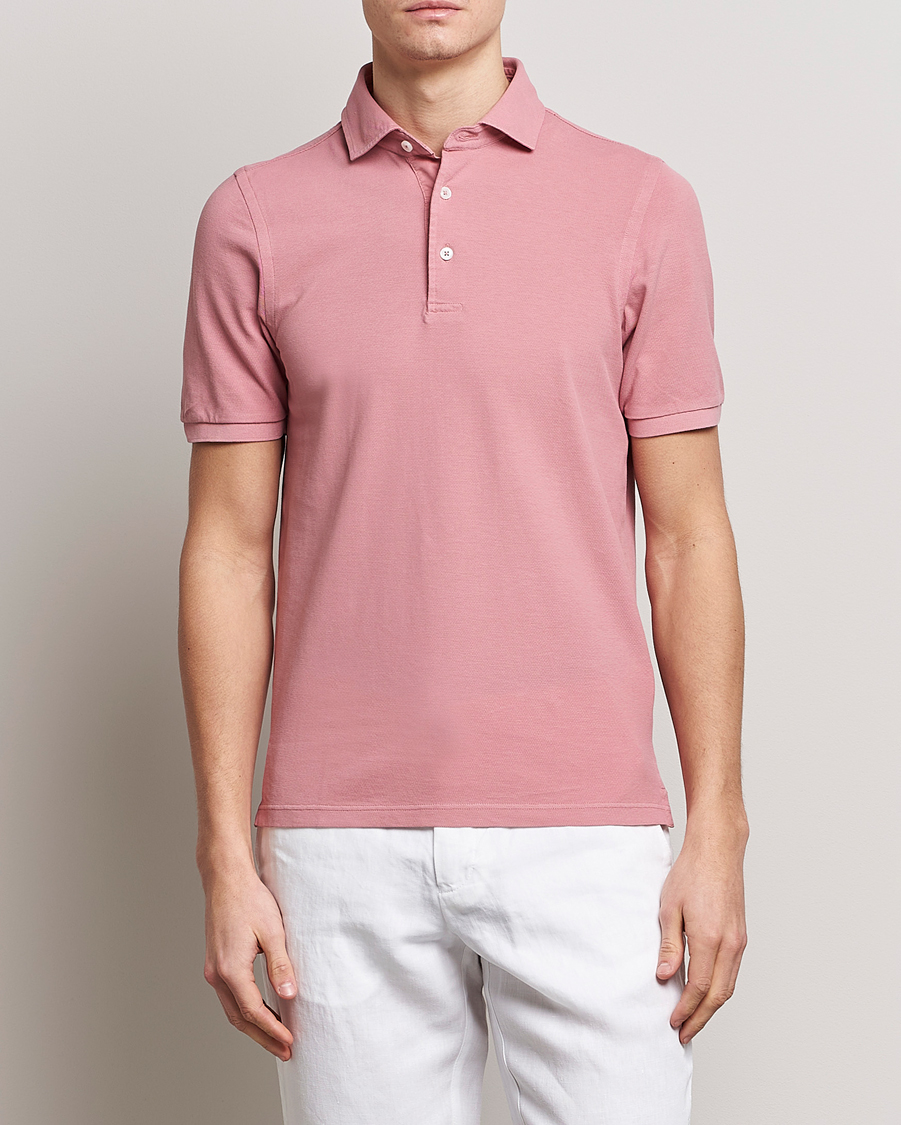 Men |  | Gran Sasso | Washed Polo Pink