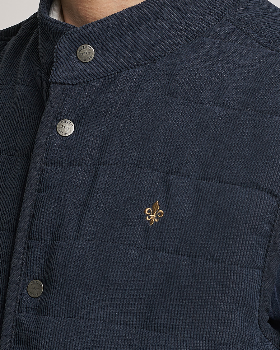 Herren | Westen | Morris | Woburn Baby Cord Vest Blue