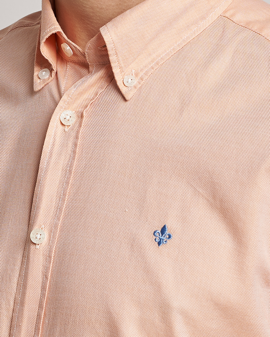 Herren | Hemden | Morris | Structured Washed Button Down Shirt Orange