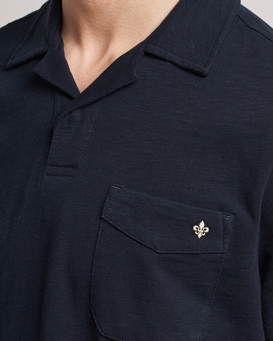 Herren | Poloshirts | Morris | Clopton Cotton Blend Polo Old Blue